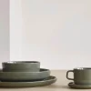 Marc O'Polo Moments Middagstallerken Ø 27 cm - Porcelæn - Olive green
