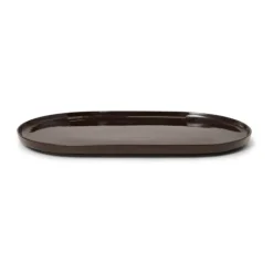 Marc O'Polo Moments Serveringsfad B 24,5 x L 40 cm - Porcelæn - Earth brown