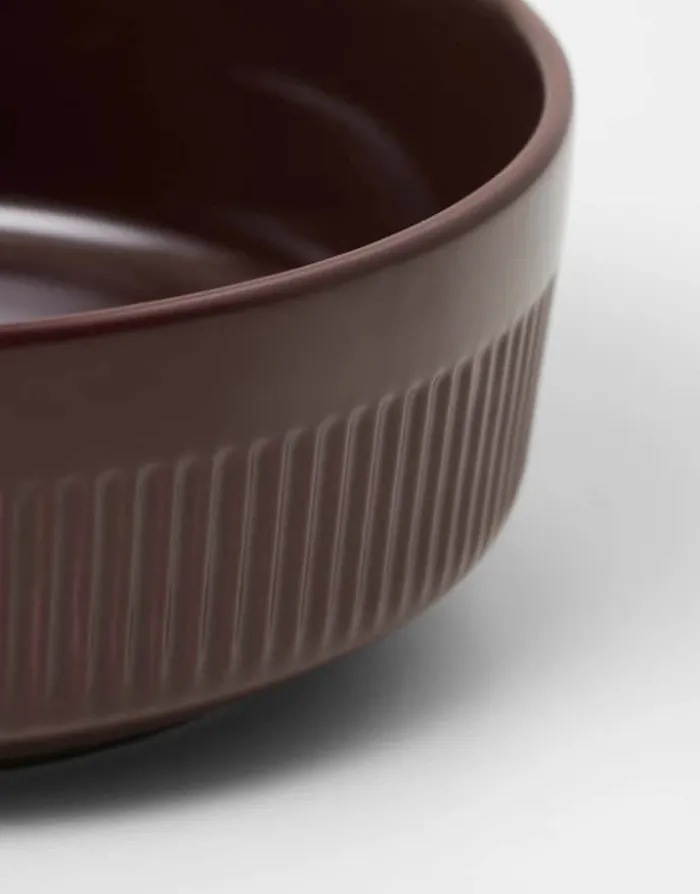 Marc O'Polo Moments Skål Ø 12 cm - Porcelæn - Earth brown