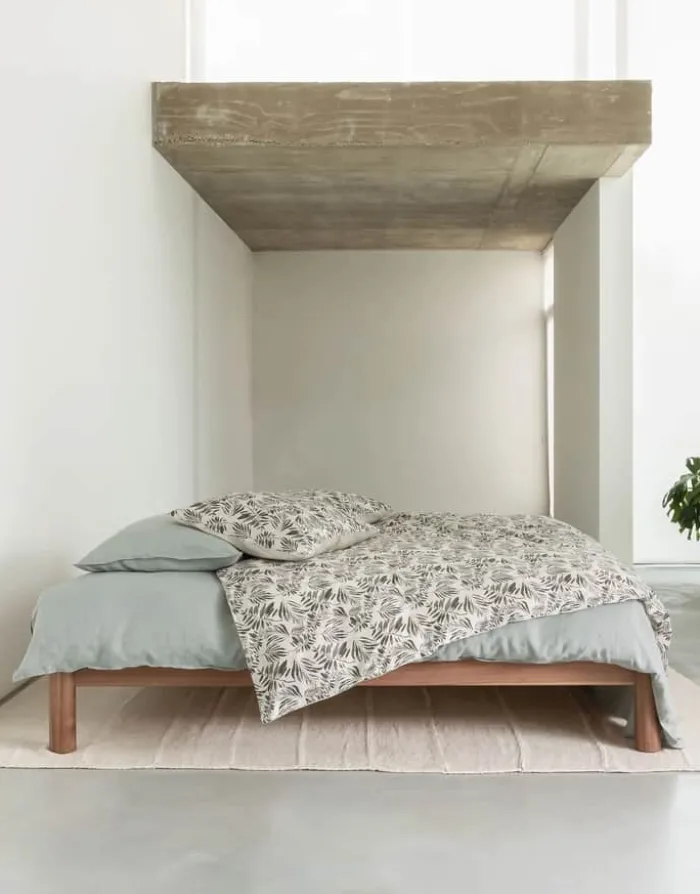 Marc O'Polo Mysen Sengetøj B 140 x L 200 cm - Bomuldssatin - Natural White