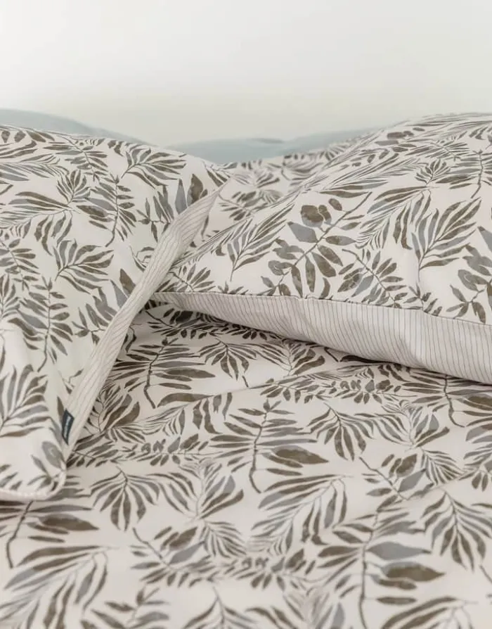Marc O'Polo Mysen Sengetøj B 140 x L 200 cm - Bomuldssatin - Natural White