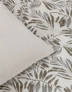 Marc O'Polo Mysen Sengetøj B 140 x L 200 cm - Bomuldssatin - Natural White
