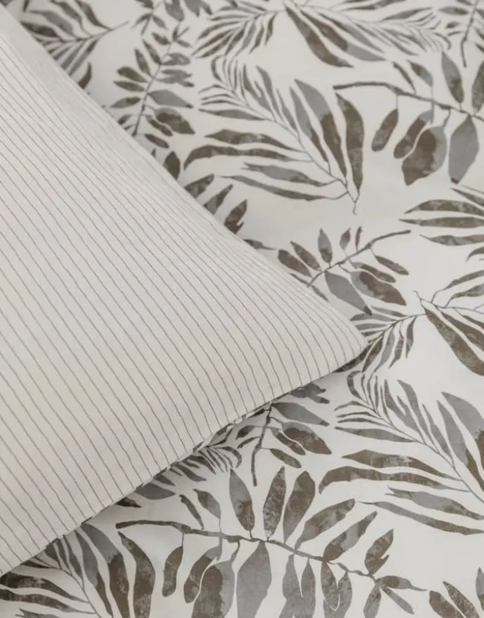 Marc O'Polo Mysen Sengetøj B 140 x L 200 cm - Bomuldssatin - Natural White