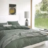 Marc O'Polo Senja Sengetøj B 140 x L 220 cm - Bomuld - Green