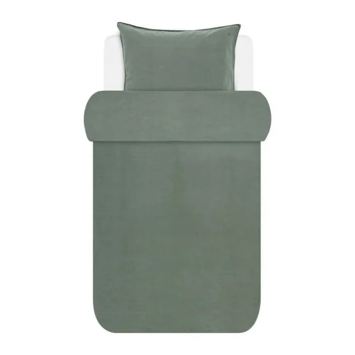 Marc O'Polo Senja Sengetøj B 140 x L 220 cm - Bomuld - Green