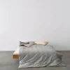 Marc O'Polo Sillia Sengetøj B 140 x L 220 cm - Bomuldssatin - Neutral grå