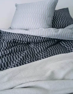 Marc O'Polo Sillia Sengetøj B 140 x L 200 cm - Bomuldssatin - Mørk marineblå
