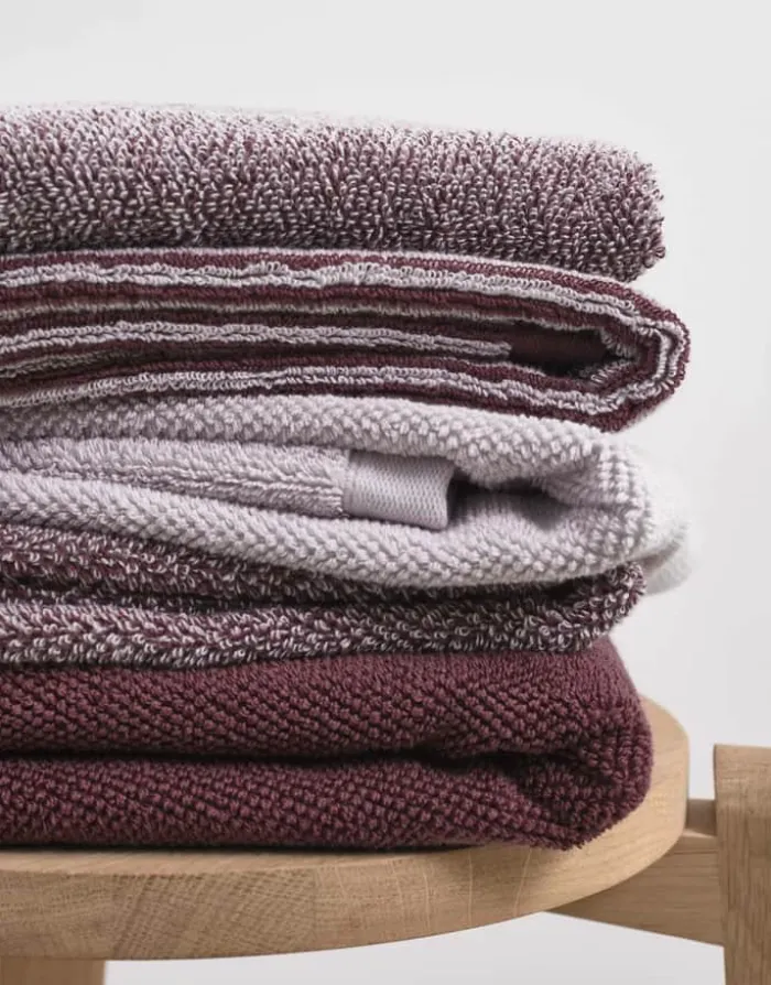 Marc O'Polo Timeless Uni Håndklæde B 70 x L 140 cm - Bomuld - Lavendel