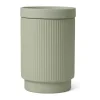 Marc O'Polo Wave Beholder Ø 12 cm - Keramik - Light green