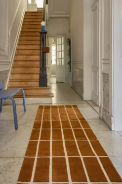 Marimekko by Brink & Campman Tiiliskivi Tæppeløber B 80 x L 300 cm - Uld - Brun