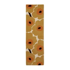 Marimekko by Brink & Campman Unikko Tæppeløber B 70 x L 245 cm - Uld - Honey