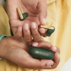 Marley Little Bird Høretelefoner 6 timers spilletid - Green