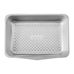 MasterClass Gourmet Recycled Bradepande H 8 x B 29 x L 40 cm - Aluminium- Sølv