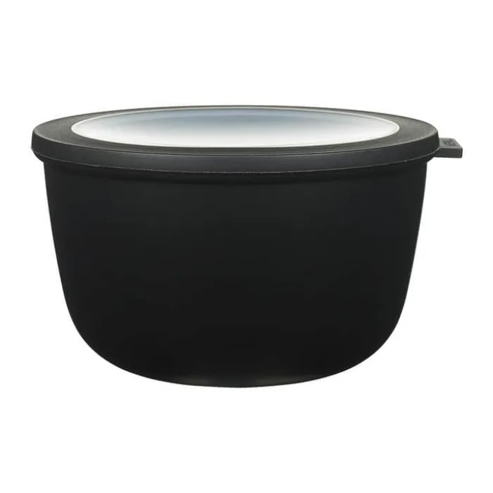 Mepal Cirqula Røreskål m. låg 2 liter - Polypropylen - Black