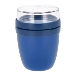 Mepal Elipse Frokostbæger 300+120 ml - PP-Plastik/PCTG - Vivid Blue
