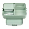 Mepal TAB Bento Madkasse H 6,5 x B 17,3 x L 26 cm - Tpe/Pp-Plastik/Abs-Plastik - Nordic Sage