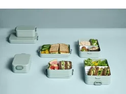 Mepal TAB Bento Madkasse H 6,5 x B 17,3 x L 26 cm - Tpe/Pp-Plastik/Abs-Plastik - Nordic Sage