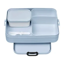 Mepal TAB Bento Madkasse H 6,5 x B 17,3 x L 26 cm - Tpe/Pp-Plastik/Abs-Plastik - New Nordic Blue