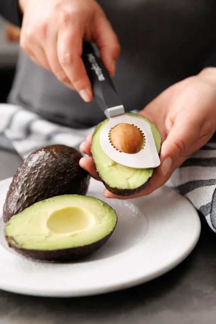 Microplane Professional Avocadoskærer Ø 3 x L 22,2 cm - Rustfrit stål - Sort