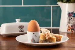 Mikasa Tipperleyhill Æggebæger - 2 stk. Ø 4 x H 5 cm - Porcelæn - Hvid