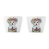 Mikasa Tipperleyhill Æggebæger - 2 stk. Ø 4 x H 5 cm - Porcelæn - Hvid