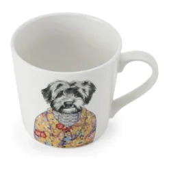 Mikasa TipperleyHill Krus - Cockapoo 38 cl - Ler - Hvid