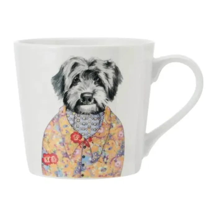 Mikasa TipperleyHill Krus - Cockapoo 38 cl - Ler - Hvid