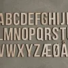 Minifabrikken Bogstav - P H 10 x B 5,5 x D 0,5 cm - Lys eg