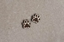 Minifabrikken Dekoration - Carla Kattepoter H 3,5 x B 3,5 x D 0,5 cm - Lys eg