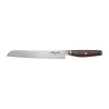 MIYABI Herman Brødkniv L 23 cm - Damaskusstål/pakkatræ