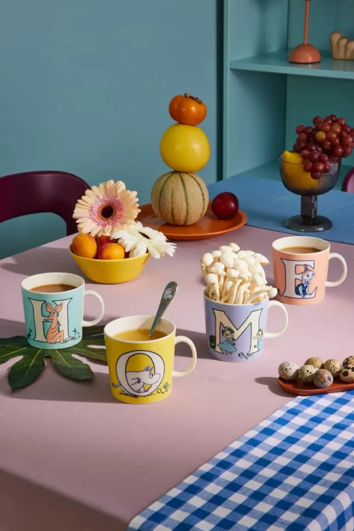 Moomin Arabia ABC Krus - M 40 cl - Vitroporcelæn - Multifarvet