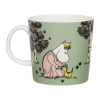 Moomin Arabia Kærester + Kærlig omsorg Krus - 2 stk. 30 cl - Vitroporcelæn - Multifarvet