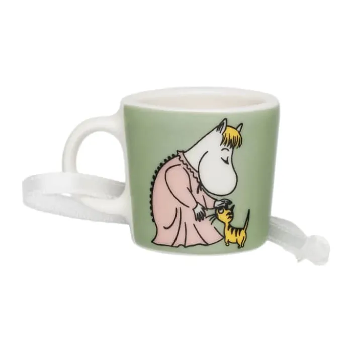 Moomin Arabia Kærlig omsorg Minikrus H 3,1 cm - Vitroporcelæn