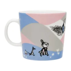 Moomin Arabia Krus - Endelig Hjemme 40 cl - Vitroporcelæn - Multifarvet