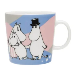 Moomin Arabia Krus - Endelig Hjemme 40 cl - Vitroporcelæn - Multifarvet