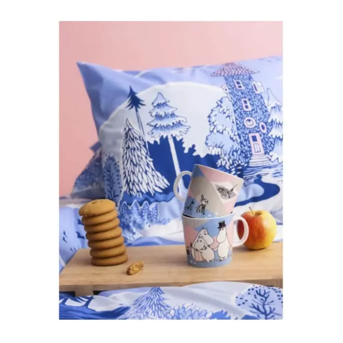 Moomin Arabia Krus - Endelig Hjemme 40 cl - Vitroporcelæn - Multifarvet