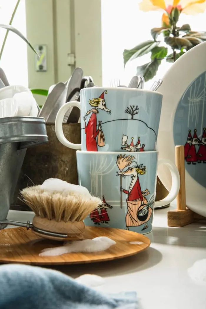 Moomin Arabia Krus - Filifjonk 30 cl - Vitroporcelæn - Grå