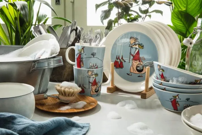 Moomin Arabia Krus - Filifjonk 30 cl - Vitroporcelæn - Grå