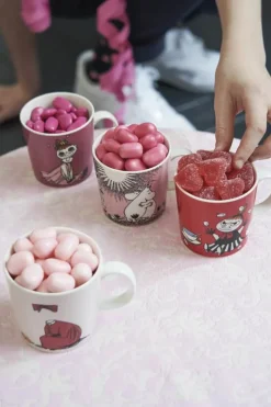 Moomin Arabia Krus - Mymlen 30 cl - Vitroporcelæn - Lyserød