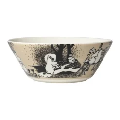 Moomin Arabia Love Beige Skål Ø 15 cm - Vitroporcelæn - Beige