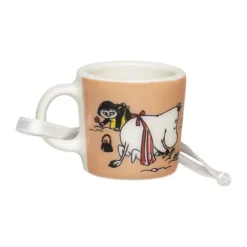 Moomin Arabia Minikrus - Mumimor H 3,1 cm - Vitroporcelæn - Orange