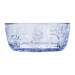 Moomin Arabia Moomin Littala Skål Ø 12 cm - Glas - Aqua blå