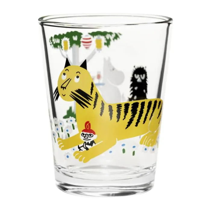 Moomin Arabia Moomin x Iittala Drikkeglas - Havefest 22 cl - Glas - Gul