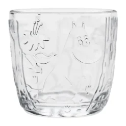 Moomin Arabia Moomin x Iittala Vandglas - Hattifnatterne - 2 stk. 28 cl - Glas - Klar