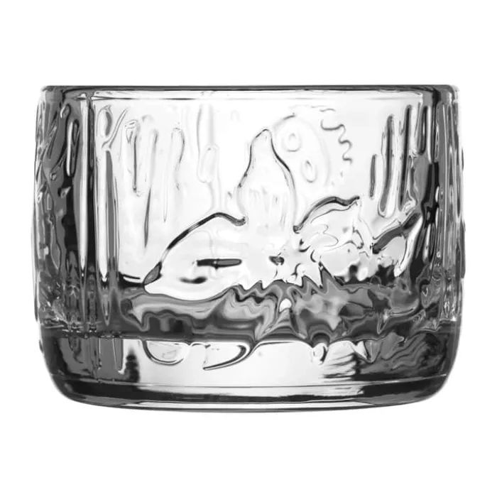 Moomin Arabia Mystisk skov Fyrfadsstage H 5,5 x B 14 cm - Glas