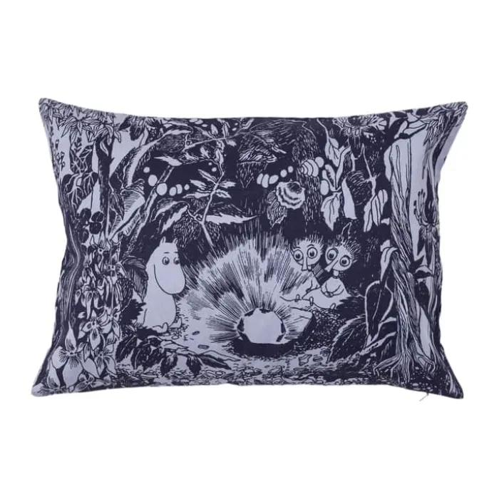 Moomin Arabia Mystisk skov Pudebetræk B 40 x L 58 cm - Hør/bomuld