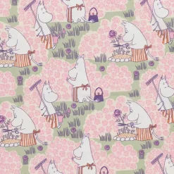 Moomin Arabia Pudebetræk - Rosenhavemønsteret B 50 x L 70 cm - Bomuld - Multifarvet