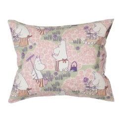 Moomin Arabia Pudebetræk - Rosenhavemønsteret B 50 x L 70 cm - Bomuld - Multifarvet