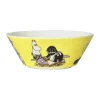 Moomin Arabia Skål - Misabel Ø 15 cm - Vitroporcelæn - Gul