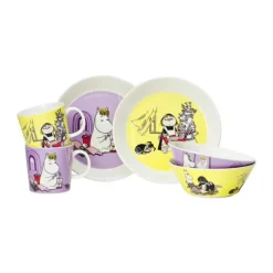 Moomin Arabia Skål - Misabel Ø 15 cm - Vitroporcelæn - Gul